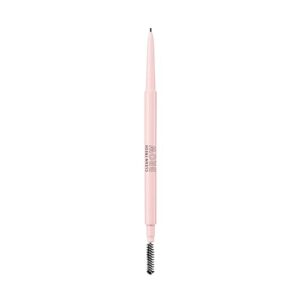 Covergirl Clean Fresh Brow Nano, 600 Dark Brown, Eyebrow Pencil, Ultra-Precise Tip, Waterproof, Transfer-Resistant, Built-In Spoolie, Vegan Formula, 0.001oz