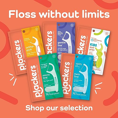 Plackers Micro Line Dental Floss Picks, Fold-Out FlipPick, Tuffloss, Easy Storage with Sure-Zip Seal, Fresh Mint Flavor, 300 Count - Image 7