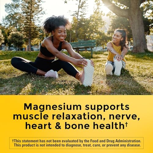 Nature Made Extra Strength Magnesium Oxide 400 mg, Magnesium Supplement for Muscle, Nerve, Bone and Heart Support, 110 Softgels, 110 Day Supply - Image 2