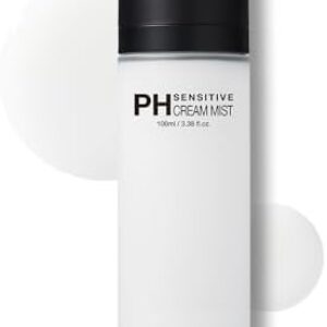 SAM’U pH Sensitive Cream Mist – Ceramide Hydrating Spray Mist with Hyaluronic Acid & Allantoin – Korean Skin Care, Moisturizing & Barrier-Boosting Mist for Dewy Skin – 3.38 Fl. Oz