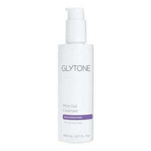 Glytone Mild Gel Cleanser - Exfoliating Face Wash for Normal to Combination Skin - With 4.7% Pure Glycolic Acid - Vegan & Fragrance-Free - 6.7 fl. oz.