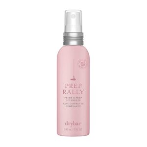Drybar Prep Rally Prime & Prep Detangler | Nourishes Hair, Detangles with Ease, Leaves Hair Soft & Manageable, Protects Hair, Cruelty Free