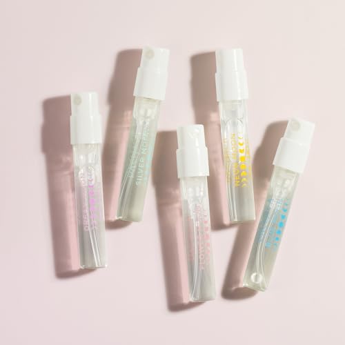Pacifica Beauty Mood Moons Spray Perfume Set, Fragrances, Travel Perfume, Dream Moon, Flower Moon, Neon Moon, Blue Moon, Silver, Moon, Clean Perfume, Mini Perfume, Vegan, 0.05 fl oz Each (Set of 5) - Image 11