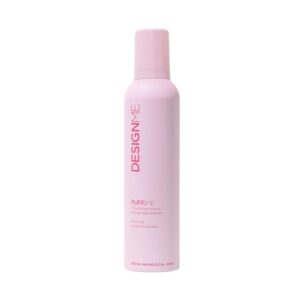 PUFF.ME Hair Volumizing Mousse by DESIGNME | Lightweight & Flexible Hold Hair Mousse for Curls, Waves, or Straight Hair | Paraben & Sulfate-Free Hair Volumizer for Fine Hair with Vitamin B5 & E, 250mL