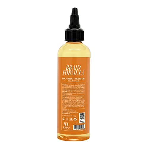 EBIN NEW YORK Loc, Twist, Braid oil - Citrus, 4oz/ 120ml | Moisturizing and soothing Formula with Citrus Oil - Perfect for Braids - Image 5