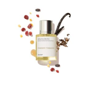 Dossier - Powdery Tobacco -Eau de Parfum - Inspired by T.Ford Tobacco Vanille - Perfume Luxury - Pure Infused - For Men - Fragrance 1.7 oz (Spray 50ml)