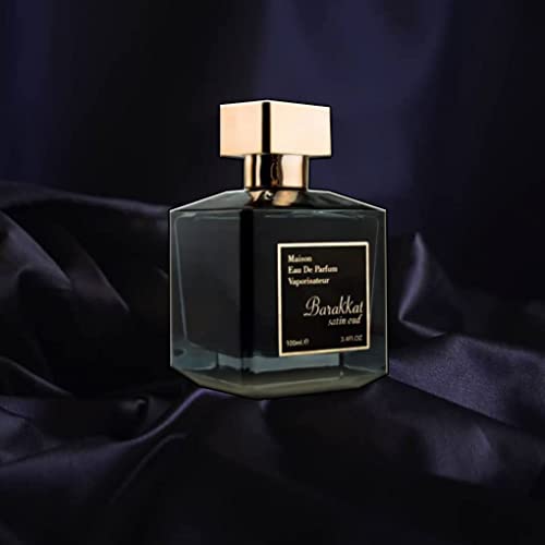 Maison Barakkat Satin Oud by Fragrance World for Unisex - 3.4 oz EDP Spray - Image 9