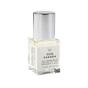 Le Monde Gourmand Oud Sahara Perfume Oil - 1 fl oz (30ml) - Seductive, Spicy with Vanilla, Amber and Bergamot Fragrance Notes