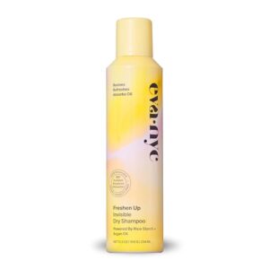 Eva NYC Freshen Up Invisible Dry Shampoo, Cleansing Dry Shampoo for Women of All Hair Types, Non Toxic Shampoo with Argan Oil & Rice Starch, GMO-Free Hair Dry Shampoo, Leaves No White Residue, 5.3 oz