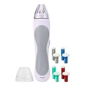 PMD Personal Microderm Pro - At-Home Microdermabrasion Machine with Kit for Face & Body - Exfoliating Crystals and Vacuum Suction for Fresh and Radiant Skin - High & Low Speed Options