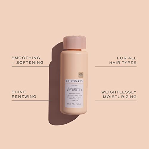 Kristin Ess Signature Salon Sulfate Free Shampoo Conditioner Set for Moisture, Softness + Shine - Anti Frizz - Vegan + Color Safe - Clarify, Hydrate + Repair Oily, Dry, Fine, Curly, Coily + Thick Hair - Image 3