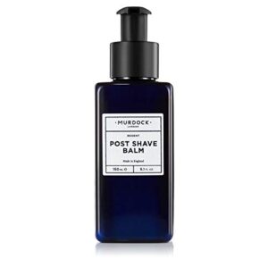Murdock London Post Shave Balm, Lightweight, Soothing and Conditioning Formula, Made in the UK, (5.1 oz / 150ml)