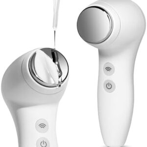 2-in-1 Microdermabrasion & Micro-Vibration Beauty Device for Face & Body, Best Dead Skin Remover Skin Device, at Home Skincare Device for Exfoliation & Deep Cleansing