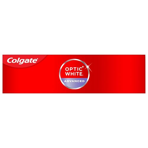 Colgate Optic White Advanced Hydrogen Peroxide Toothpaste, Teeth Whitening Toothpaste Pack, Enamel-Safe Formula, Helps Remove Tea, Coffee, and Wine Stains, Sparkling White, 3 Pack, 3.2 oz - Image 9