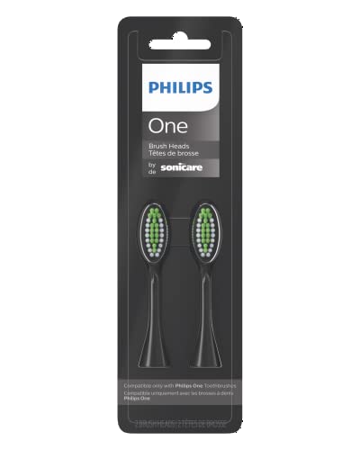 Philips One by Sonicare, 2 Brush Heads, Shadow Black, BH1022/06 - Image 9
