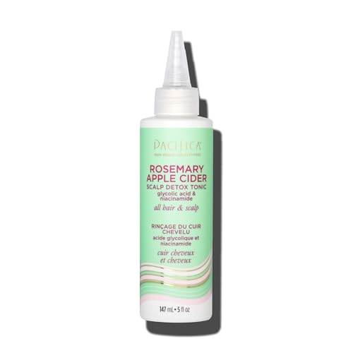 Pacifica Scalp Detox Tonic – Rosemary Apple Cider with Salicylic Acid for Clarifying and Purifying Itchy, Dry Scalp, Vegan & Cruelty-Free, 5 oz - Image 5