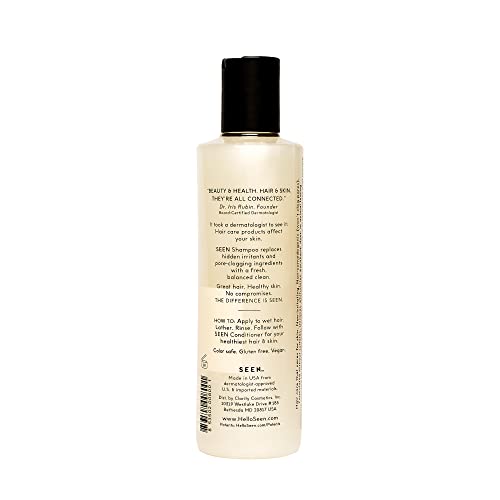 SEEN Shampoo - Scented - Non-Comedogenic & Sulfate-Free Hair Shampoo- Dermatologist-Developed - Safe for Sensitive & Acne Prone Skin - Image 2