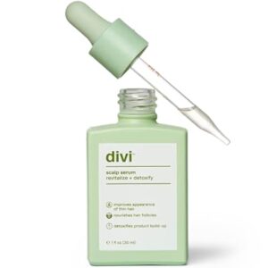 divi Scalp Serum for Thinning Hair, 30ml – Clinically Tested, Nourishing Formula with Amino Acids, Caffeine & Rosemary Oil – Promotes Healthy Scalp & Fuller-Looking Hair, Reduces Oil & Product Buildup