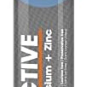 Nutrazul Active Magnesium and Zinc Effervescent Tablets | 20 Tablets | Magnesium Supplements for Muscle Recovery & Electrolyte Balance | Orange Flavor