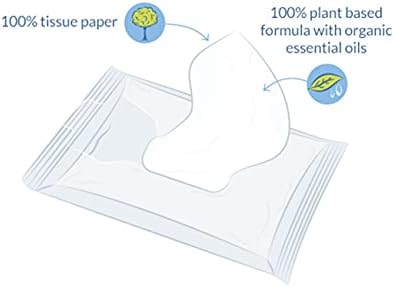 Natracare Safe to Flush Moist Tissues, Made of 100% paper and an Organic and Natural formula with Aloe Vera and Witch Hazel (1 Pack, 30 wipes total) - Image 2