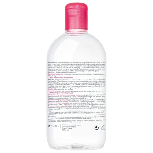 Bioderma Sensibio H2O Micellar Water, Makeup Remover, Gentle for Skin, Fragrance-Free & Alcohol-Free, No Rinse Skincare With Micellar Technology for Normal To Sensitive Skin Types - Image 2