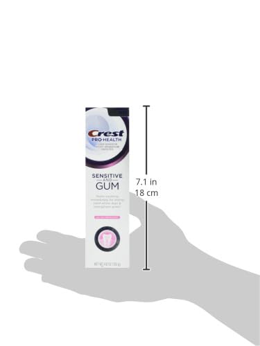 Crest Pro-Health Sensitive and Gum All Day ProtectionToothpaste 4.8 oz- Anticavity, Antibacterial Flouride Toothpaste, Clinically Proven, Sensitivity Toothpaste - Image 2