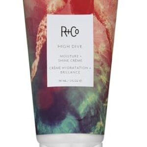 R+Co High Dive Moisture and Shine Crème | Deep Hydration + Softens + Eliminates Frizz | Vegan + Cruelty-Free |
