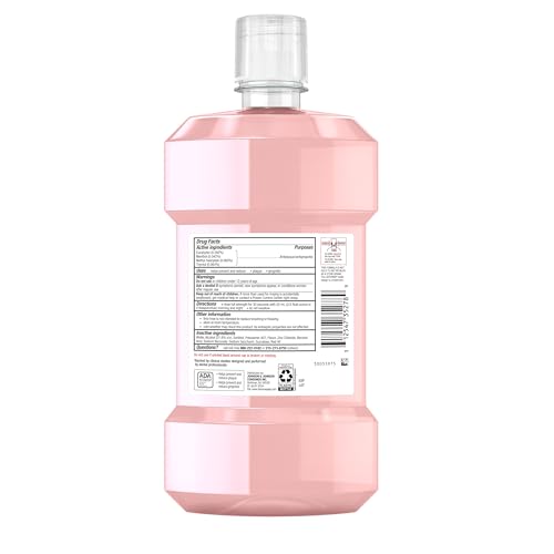 Listerine Clinical Solutions Gum Health Antiseptic Mouthwash, Antigingivitis & Antiplaque Oral Rinse Helps Prevent Buildup & Kills Germs for Healthier Gums, ICY Mint, Twin Pack, 2 x 1 L - Image 7
