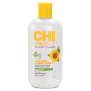 CHI ShineCare Smoothing Conditioner, Transforms Dull Hair Adding Instant Shine And Hydration, Sulfate, Paraben, & Cruelty-Free, 12 Oz