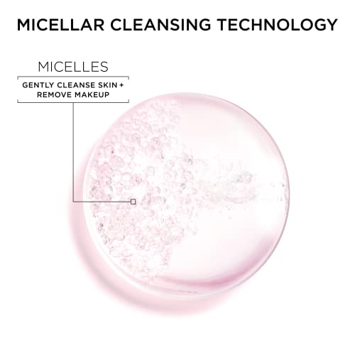 Garnier Micellar Water, Hydrating Facial Cleanser & Makeup Remover, Suitable for Sensitive Skin, Vegan, Cruelty Free, 13.5 Fl Oz (400mL), 1 Count - Image 5