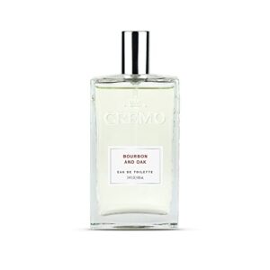 Cremo Cologne for Men - Bourbon & Oak Mens Cologne - A Sophisticated Blend of Distiller’s Spice, Fine Bourbon and White Oak, 3.4 Fl Oz