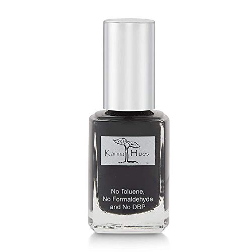 karma organic Nail Polish - Quick Dry Nail Lacquer, Non-Toxic, Vegan, and Cruelty-Free Nail Paint Art for Adults & Kids - No Toluene, No Formaldehyde, No DBP, and Free of TPHP (Vinyl, 0.43 fl oz.)