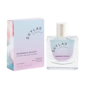 Skylar Boardwalk Delight Eau de Parfum - Hypoallergenic & Clean Perfume for Women & Men, Vegan & Safe for Sensitive Skin - Notes of Cotton Candy, Vanilla & Coconut Milk - 50mL /1.7 Fl oz
