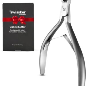 Swissklip Cuticle Trimmer I Best Cuticle Remover I Cuticle Nippers, Cuticle Cutter, Cuticle Scissors I Nail Nipper used along with Cuticle Pusher Tool, Cuticle Clippers, Nail Cuticle Trimmer ((1))