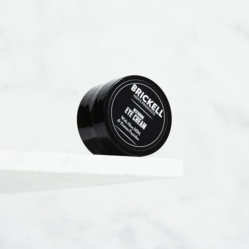 Brickell Men's Restoring Under Eye Cream for Men, Natural and Organic Anti Aging Eye Balm To Reduce Puffiness, Wrinkles, Dark Circles, Crows Feet and Under Eye Bags, 0.5 Ounce, Unscented - Image 4
