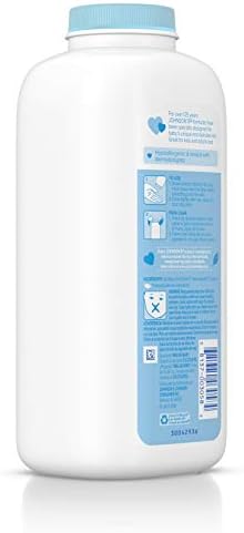 Johnson's Baby Powder, Naturally Derived Cornstarch with Aloe & Vitamin E for Delicate Skin, Hypoallergenic and Free of Parabens, Phthalates, and Dyes for Gentle Baby Skin Care, 15 oz - Image 6