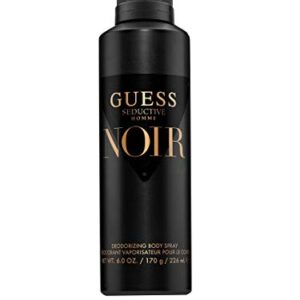 Guess Seductive Homme Noir Men Body Spray 6 oz