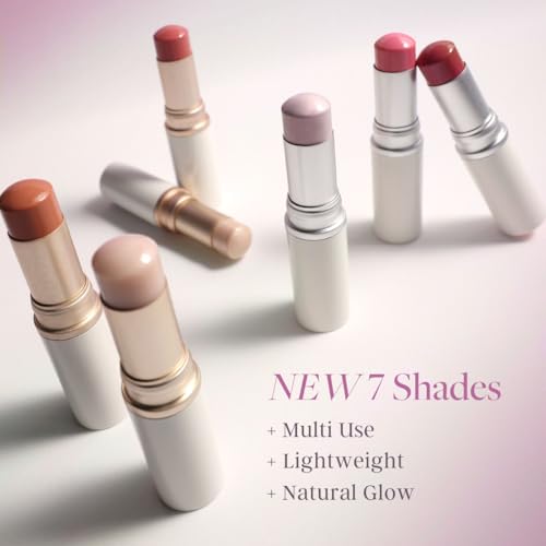 hince True Dimension Radiance Balm 10g - Natural Shimmer Glow Face Highlighter Stick, Cream Blush Stick, Transparent Color, Multiuse, Glass Skin, Korean Makeup (1, CLEAR, TP001) - Image 4