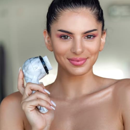 Michael Todd Beauty Soniclear Allure 2024 Best of Beauty Winner Facial Cleansing + Exfoliation Brush System with 3 speeds, Serum Infusion Head + Travel Case - Image 9