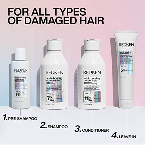 Redken Bonding Conditioner for Damaged Hair Repair | Strengthens and Repairs Weak and Brittle Hair | Acidic Bonding Concentrate | Safe for Color-Treated Hair | For All Hair Types - Image 12