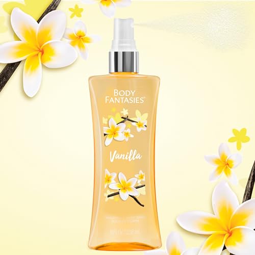 Body Fantasies Signature Fragrance Body Spray, Vanilla, 8 fl oz (Pack of 2) - Image 4