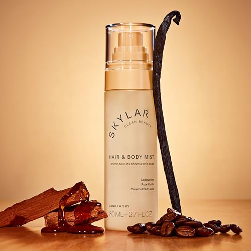 Skylar Vanilla Sky Hair & Body Mist | Hypoallergenic & Clean Fragrance | Vegan, Cruelty Free, and Safe For Sensitive Skin | 80 ML, 2.7 Fl Oz - Image 5