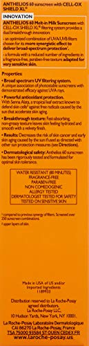 La Roche-Posay Anthelios Melt-In Milk Sunscreen SPF 60 | Sunscreen For Body & Face | Broad Spectrum SPF + Antioxidants | Oil Free Sunscreen Lotion | Lightweight & Fast Absorbing | Oxybenzone Free - Image 10