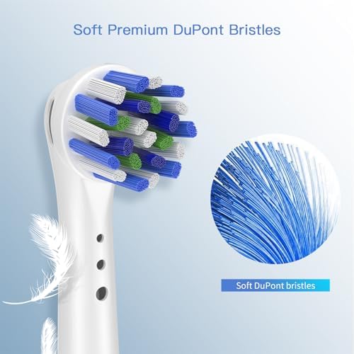 Replacement Toothbrush Heads for Oral B Braun, 8 Pack Professional Electric Toothbrush Heads, Precision Clean Brush Heads Refill Compatible with Oral-B 7000/Pro 1000/9600/ 5000/3000/8000 (8pack) - Image 4