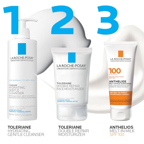 La Roche-Posay Anthelios Melt-In Milk Sunscreen SPF 100 | Sunscreen For Body & Face | Broad Spectrum SPF + Antioxidants | Oil Free Sunscreen Lotion | For Sun Sensitive Skin | Oxybenzone Free - Image 8