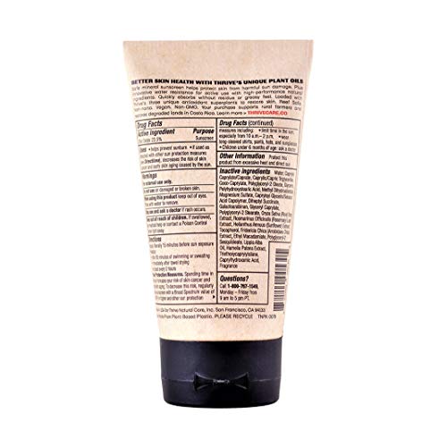 Thrive Reef Safe Sunscreen SPF50 - Hawaii 104 Reef Act Compliant - Mineral Sunscreen Non-Nano Zinc Oxide - Vegan, (5.8 Oz (Pack of 1)) - Image 7