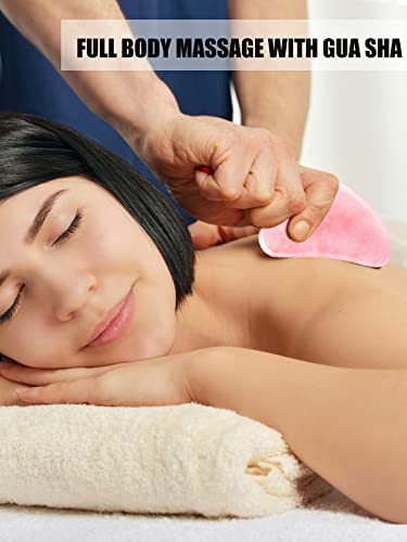 Gua Sha Face Roller Tools: Jade Roller Facial Tools for Skin Care - Facial Massager for Face, Eyes, Neck, Relieve Fine Lines and Wrinkles - Image 7