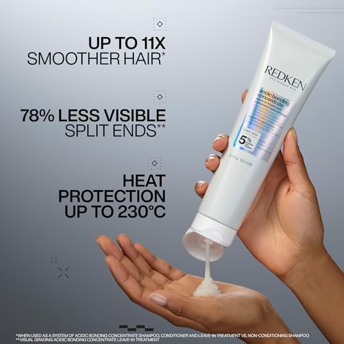 Redken Bonding Leave In Conditioner for Damaged Hair | Acidic Bonding Concentrate | Leave In Hair Repair Treatment | Strengthens Weak Hair | Safe for Color-Treated Hair & All Hair Types - Image 2