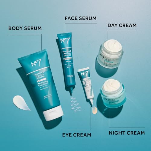 No7 Protect & Perfect Intense Advanced Serum - Anti-Aging Face Serum that Visibly Smoothes & Firms Fine Lines and Wrinkles - Formulated with Hyaluronic Acid and Matrix 3000+ Technology (1.69 Fl Oz) - Image 6