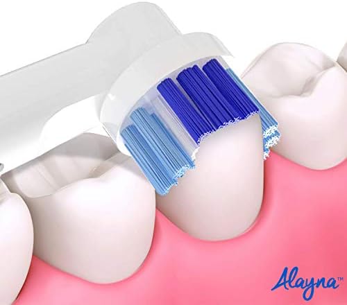 Replacement Brush Heads Compatible with OralB Braun- Pack of 8 Professional Electric Toothbrush Heads- Precision Refills for Oral-b 7000, Clean, Oral B Pro 1000, 9600, 500, 3000, 8000, Vitality Plus! - Image 7